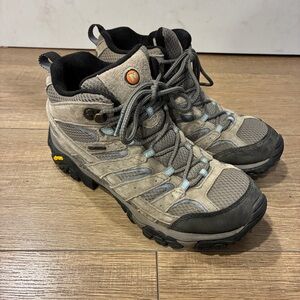 Merrell Moab mid height hiking boots Gray , women 9